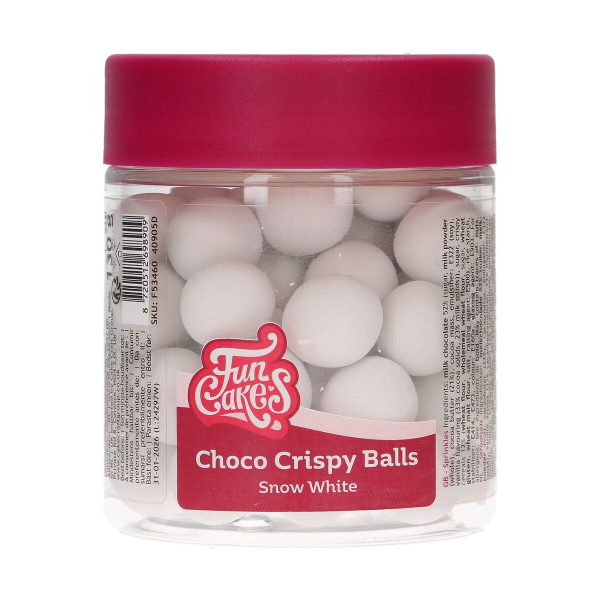 FC čoko gule Matt White 130g