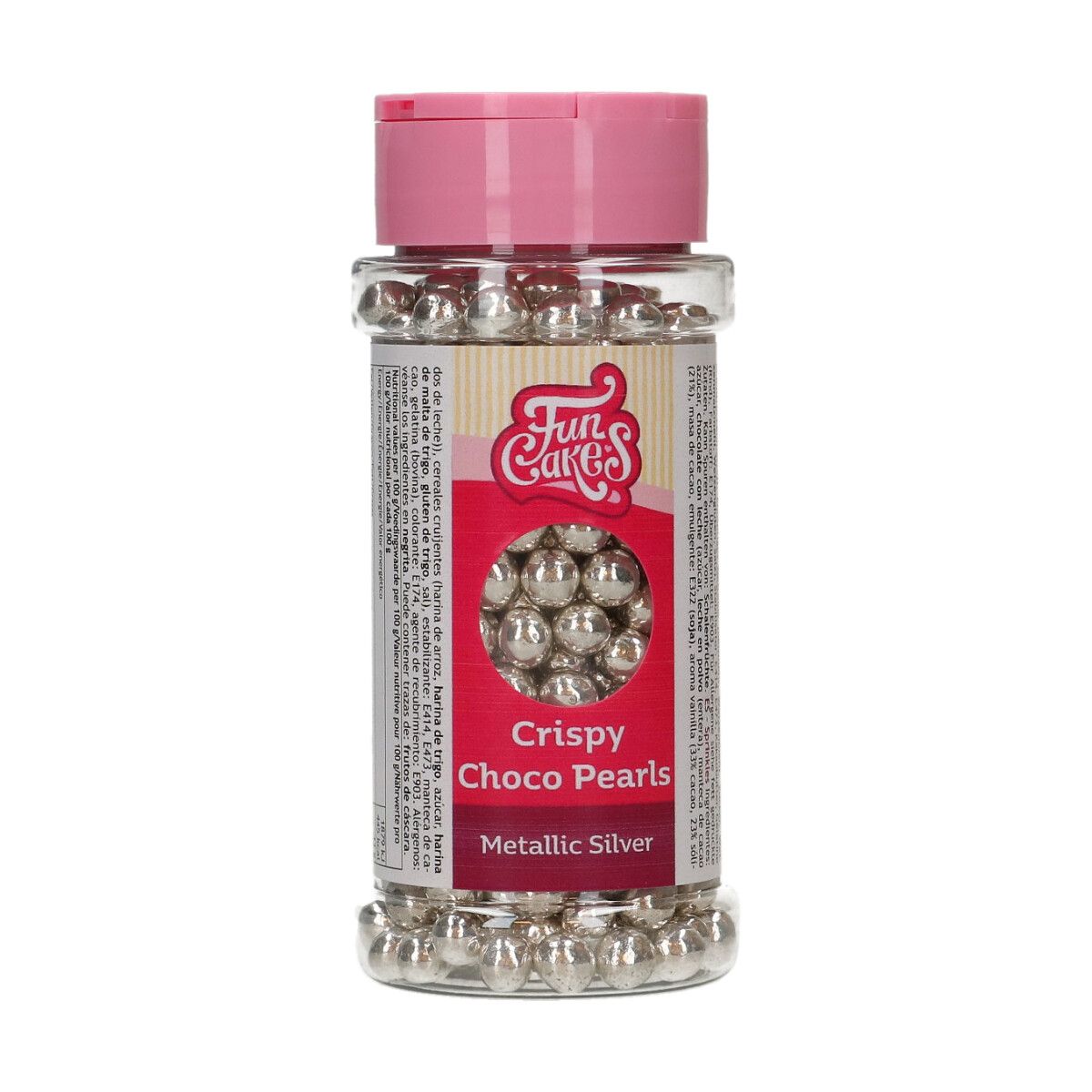 FC Perličky čoko Metalic Silver 60g