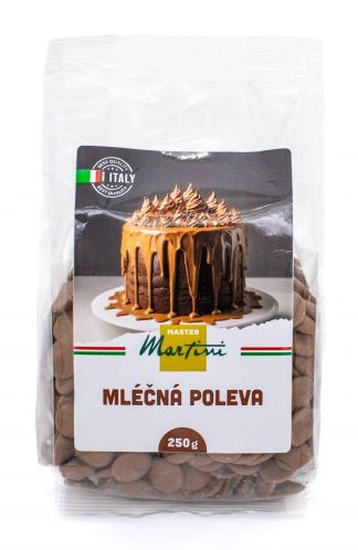 Master Martini mliečna poleva čokoládová 250g