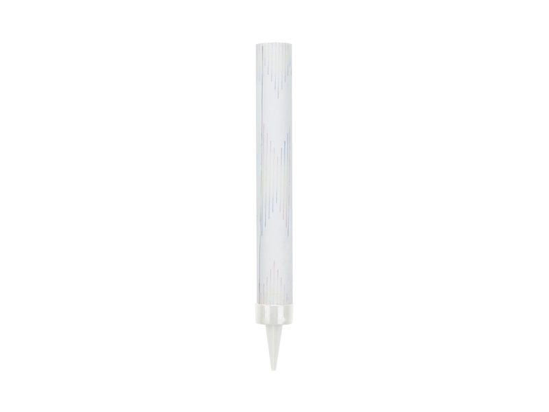 Tortová fontána biela 12 cm 1 ks