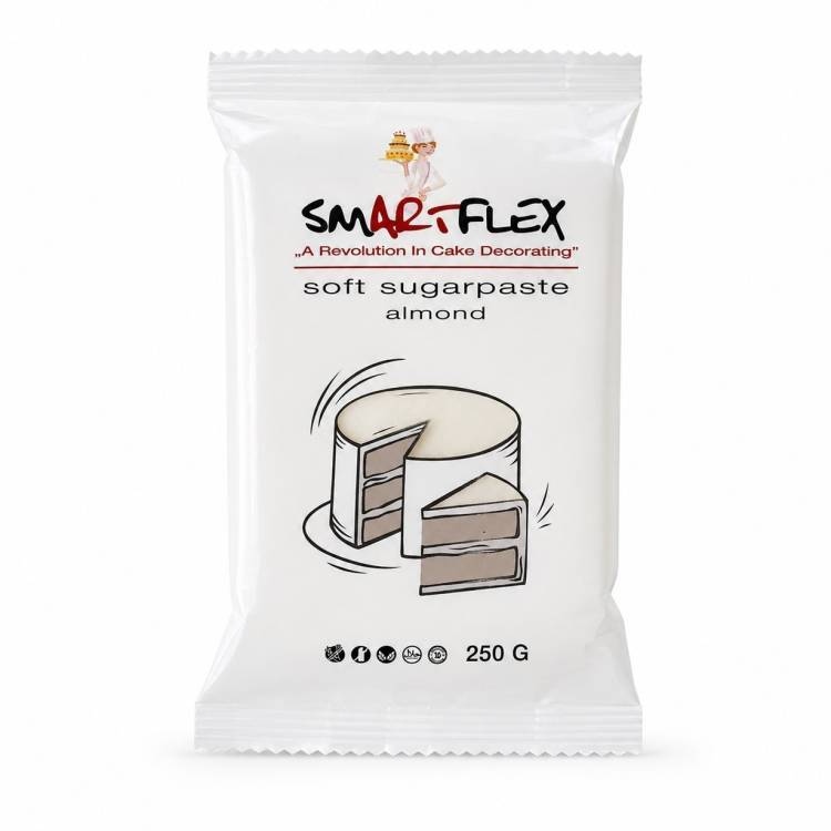 Fondán na tortu Smartflex Soft mandľový 250g