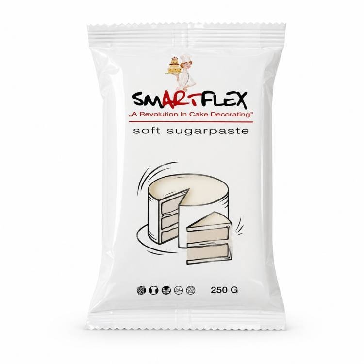 Fondán na tortu Smartflex Soft vanilkový 250g