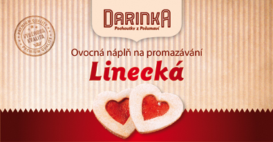 Darinka zmes ovocná linecká 1 kg