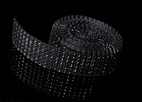 Diamantový pás 5 cm x 3 m čierny