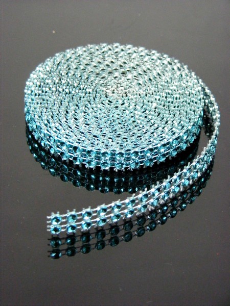 Diamantový pás 1 cm x 3m modrý