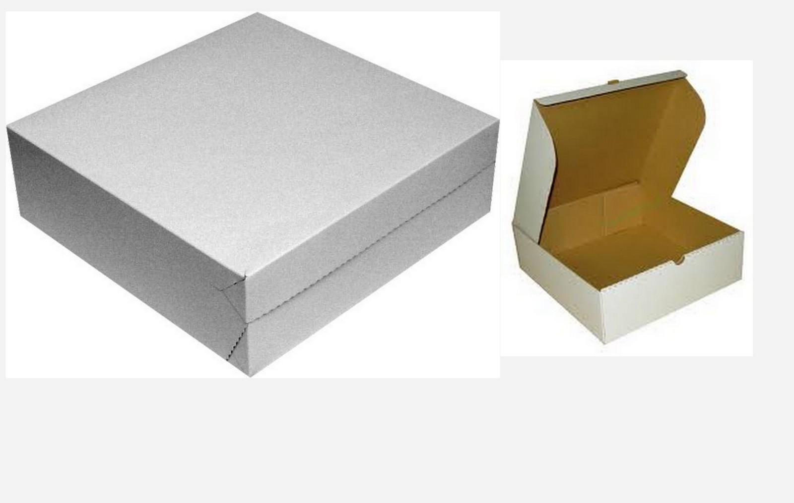 Krabica tortová pevná 10ks 28x28x10