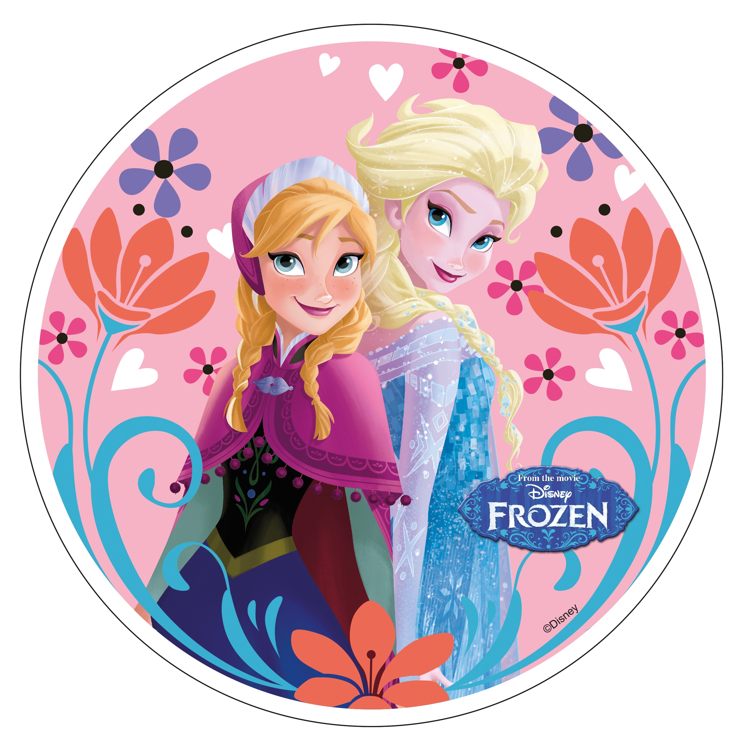 Oblátka Frozen