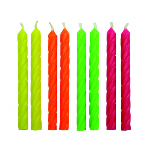 PME sviečky neon 24ks