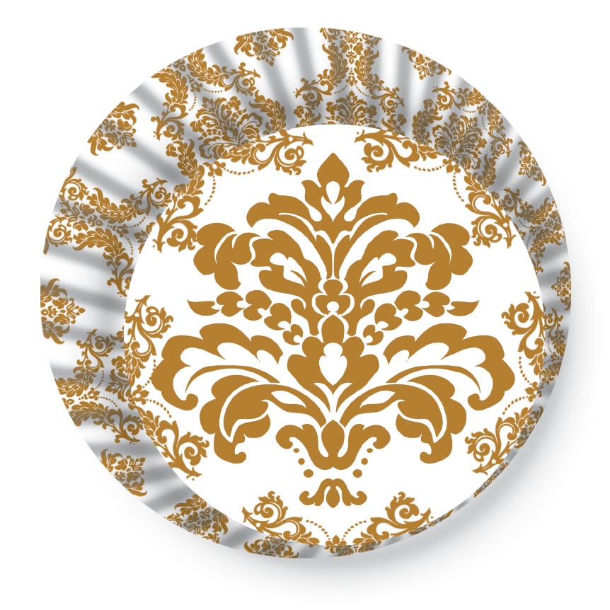 Košíčky muffin damask