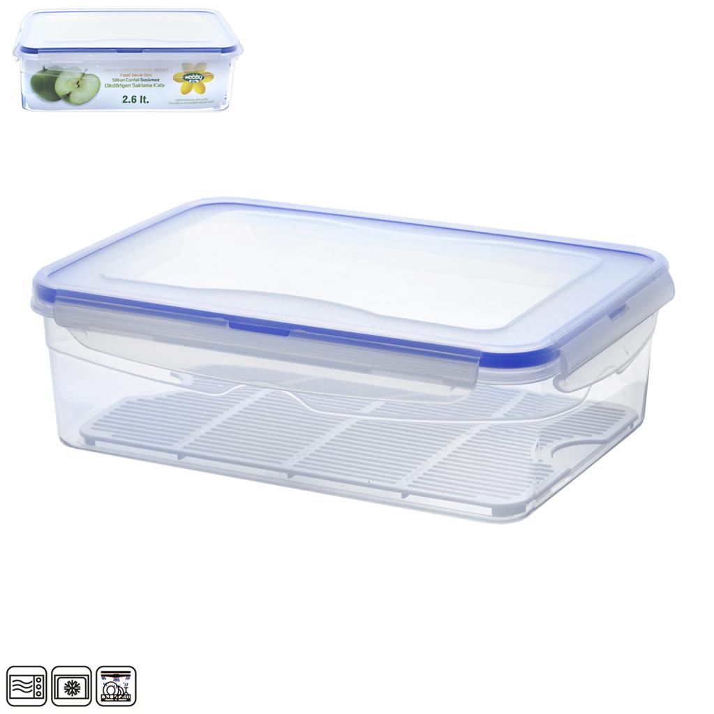Dóza UH s tesnením obdl.2,6 l