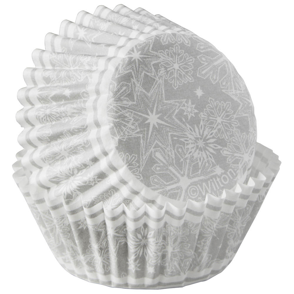 Wilton košíčky Snowflakes 100ks