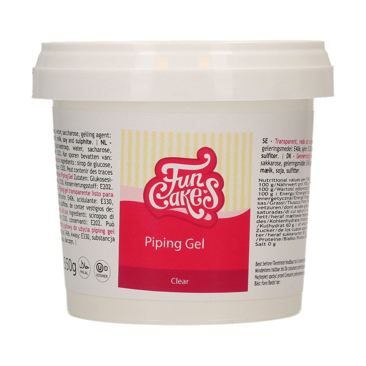 FunCakes Piping gel 350g
