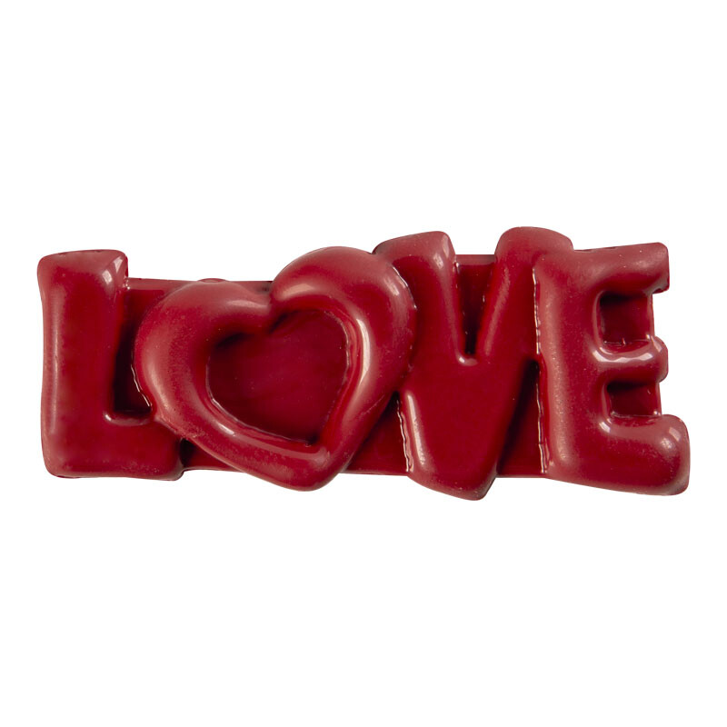 Čokoládová dekorácia "LOVE"