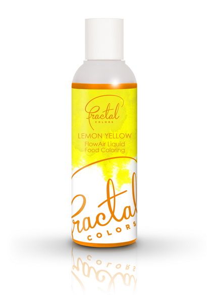 Airbrush farba tekutá Fractal - Lemon Yellow (100 ml)