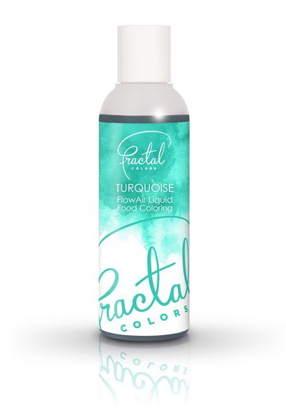 Airbrush farba tekutá Fractal - Turquoise (100 ml)