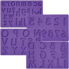W - Silik. forma abeceda a čísla