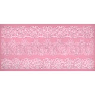 Kitchen Craft silikónová forma na krajku Kvetinový design