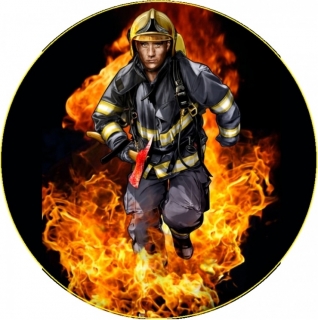 Obrázok hasič