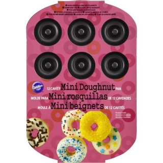 Plech na mini donuts 12 ks