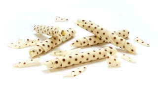 Čokoládová dekorácia trubičky Cheetah 500g