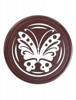 Čokoládová dekorácia motýľ 48 ks