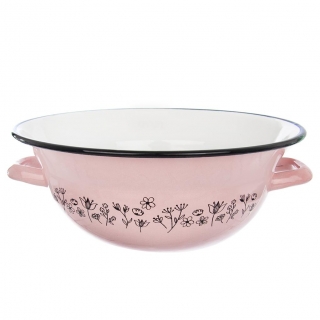 Misa smalt ružová LÚKA pr. 26 cm