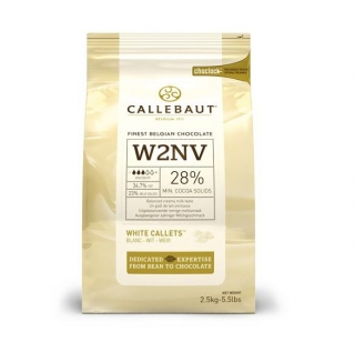 Biela čokoláda 28% Callebaut 2,5kg