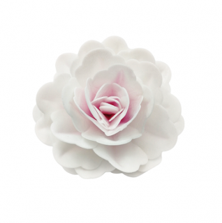 Oblátková ruža čínska maxi ružová - 12,5 cm