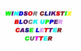 Windsor - abeceda Block veľká