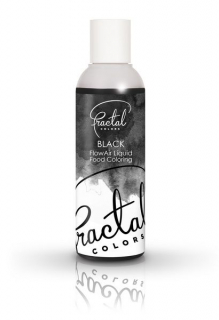 Airbrush farba tekutá Fractal - Black (100 ml)